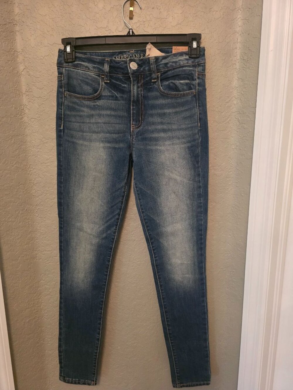 American Eagle Hi Rise Jeggings Super Stretch Jeans size 8 NEW